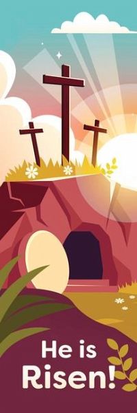Bookmarks Kids Easter (25 Pack): He Is Risen! (Luke 24:34, KJV)