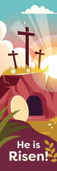 Bookmarks Kids Easter (25 Pack): He Is Risen! (Luke 24:34, KJV)