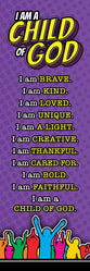 Bookmark - Kids (25 Pack): Kids Affirmations (John 1:12 NIV)