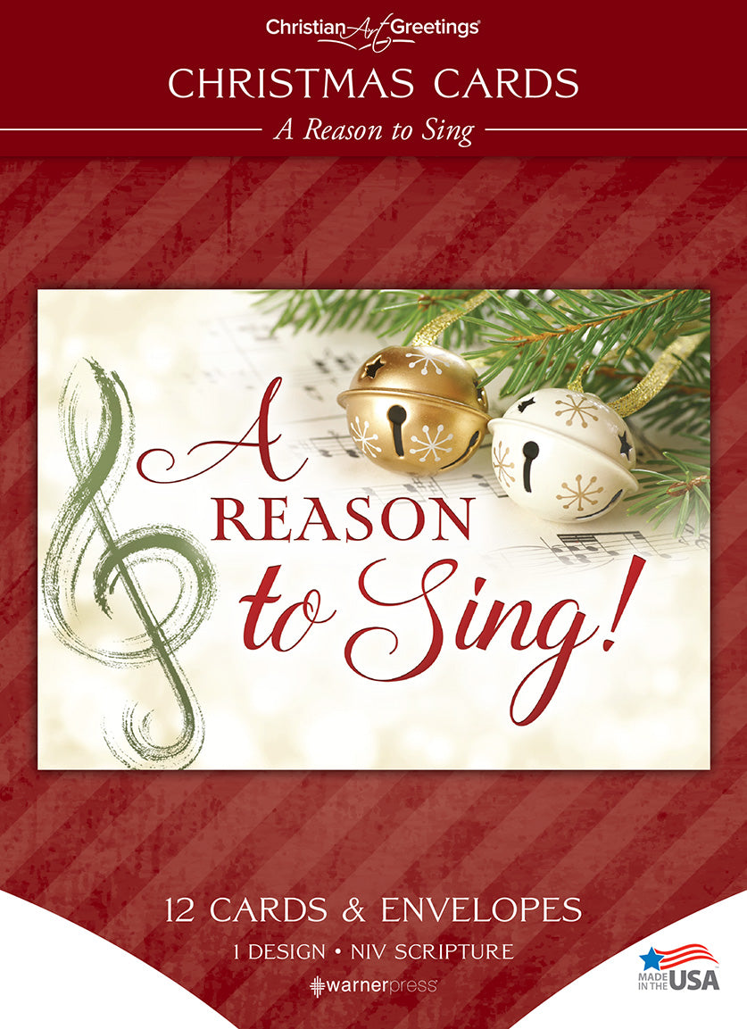 Christmas Boxed Cards: A Reason to Sing, Luke 1:46 NIV (12 cards/envelopes, 1 design)