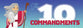 Bookmark, Kids(25 Pack): The Ten Commandments (Ex 20:1–17 NIV)