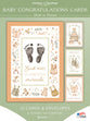 Boxed Cards Baby Congratulations: Made in Heaven (KJV, 12 cards/envelops, 3 each of 4 designs)