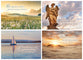 Boxed Cards Sympathy: Golden Hour (KJV, 12 cards/envelops, 3 each of 4 designs)