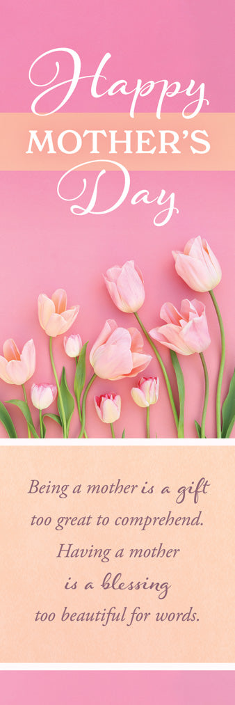Bookmark Mother's Day  (25 Pack): Happy Mother's Day (James 1:17, KJV)