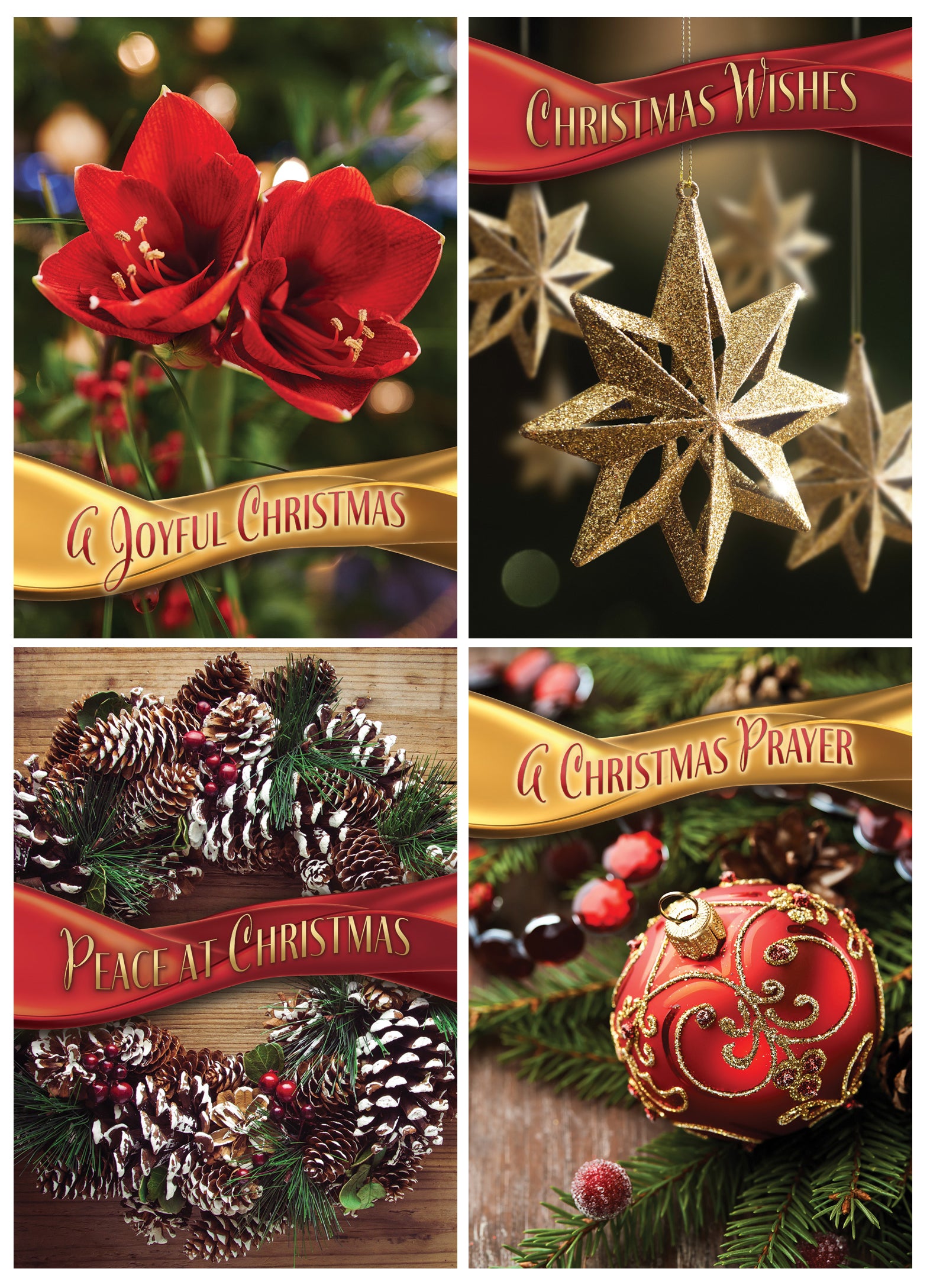 Boxed Cards Christmas: A Christmas Prayer (NIV, 12 cards/envelopes, 3 each of 4 designs)