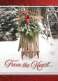 Boxed Cards Christmas: From the Heart (NIV, 12 cards/envelopes, 3 each of 4 designs)