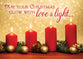 Boxed Cards Christmas: Love and Light (KJV, 12 cards/envelopes, 3 each of 4 designs)