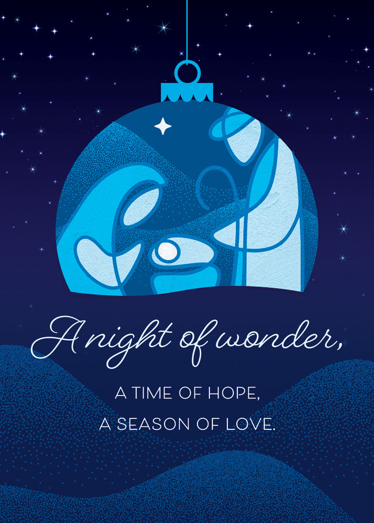 Boxed Cards Christmas: A Night of Wonder (NIV, Luke 2:14, 12 cards/envelopes)