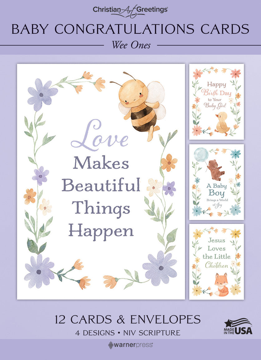 Boxed Cards: Baby Congratulations - Wee Ones  (NIV)