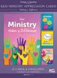 Boxed Cards: Ministry Appreciaton - Making a Difference  (KJV)