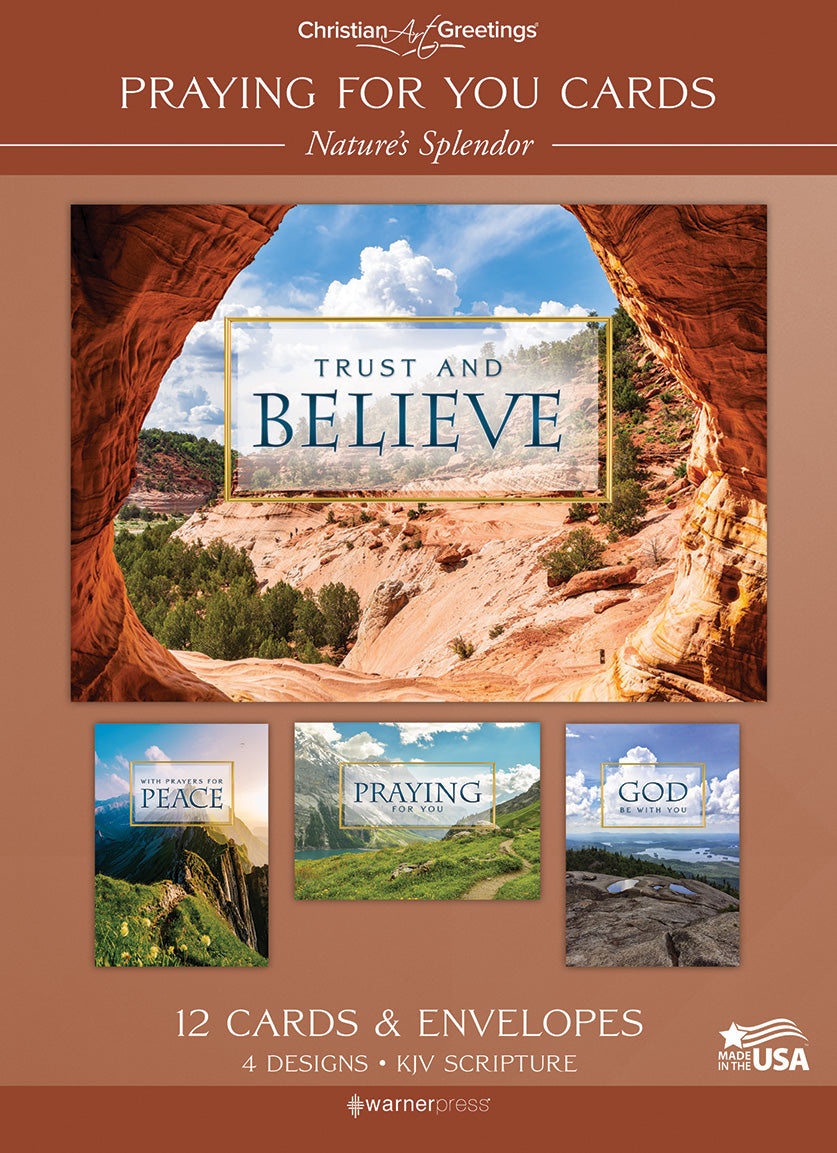 Boxed Cards: Praying for You - Nature's Splendor  (KJV)