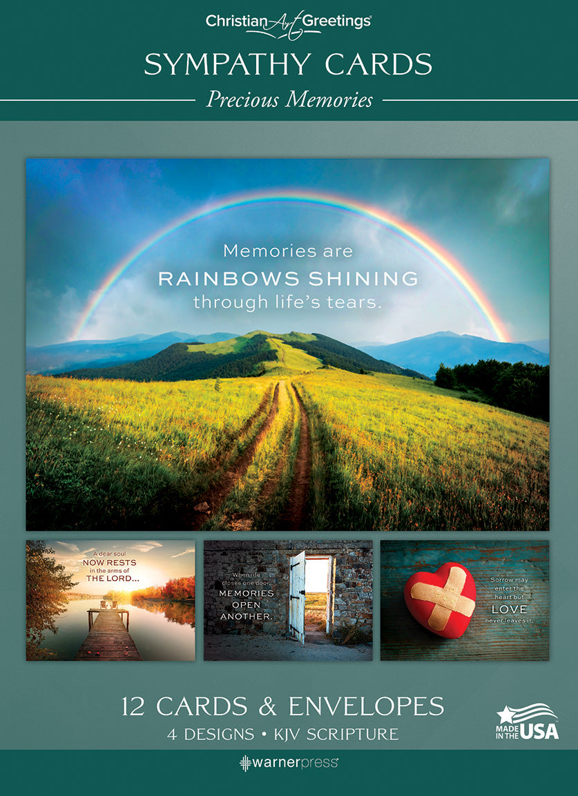 Boxed Cards: Sympathy - Precious Memories  (KJV)