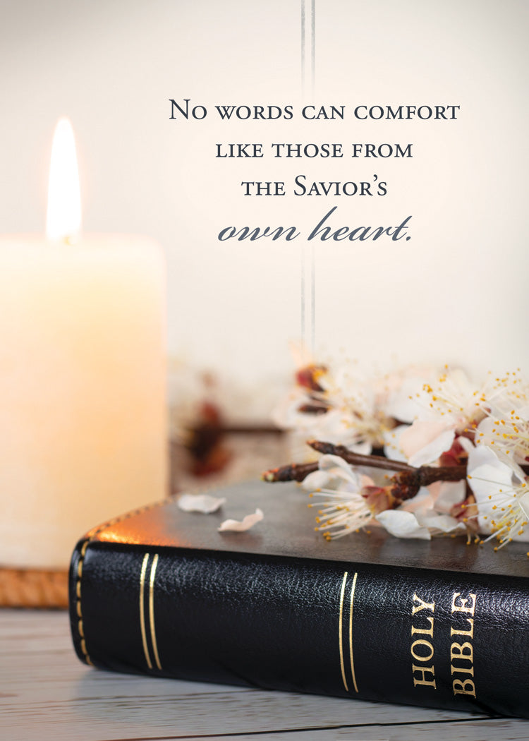 Boxed Cards: Sympathy - In God's Arms  (KJV)