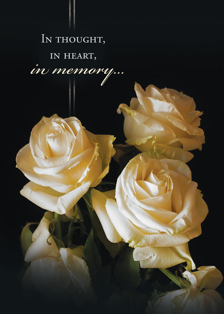 Boxed Cards: Sympathy - In God's Arms  (KJV)