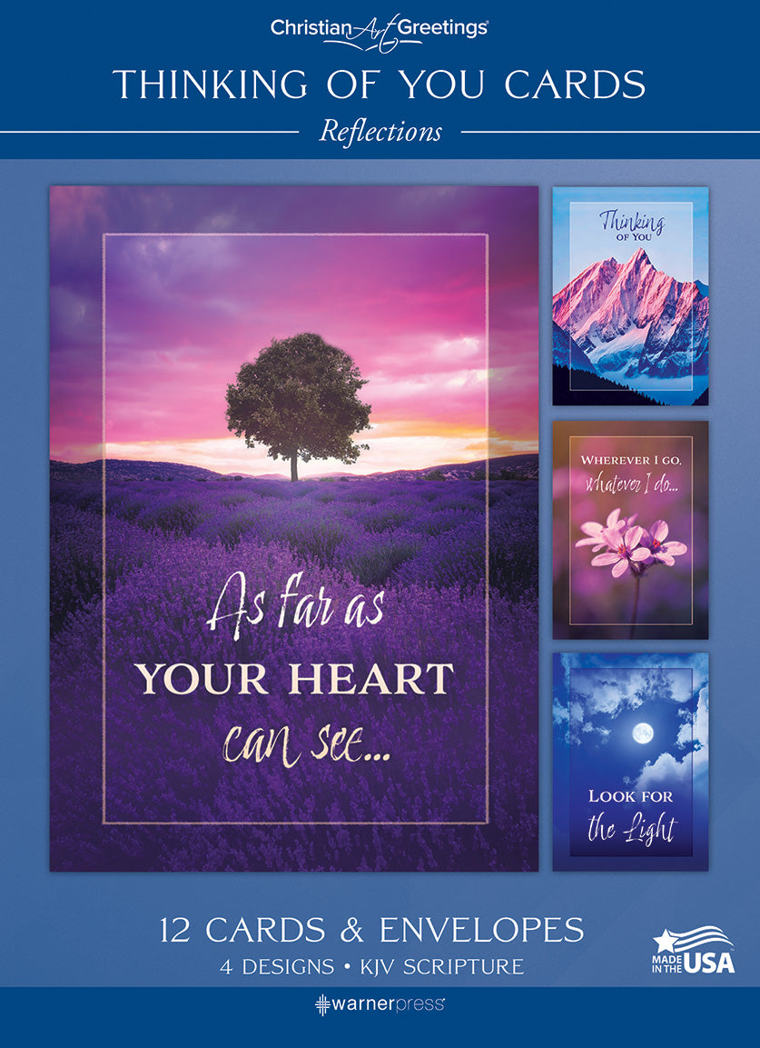 Boxed Cards: Thinking of You - Reflections  (KJV)