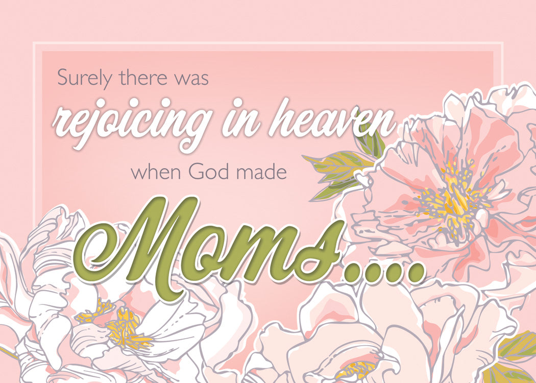 Boxed Cards: Mother's Day - God Made Moms  (KJV)