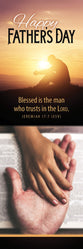 Bookmark (25 Pack): Happy Father's Day(Jer 17:7 KJV)