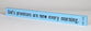 Skinny Plaque: God's Promises Are New Every Morning, Blue