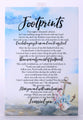 Woodland Grace Plaque: Footprints