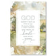 Plaque (MDF): God Doesn't Give Us