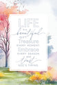 Plaque (MDF): Life is a Beautiful