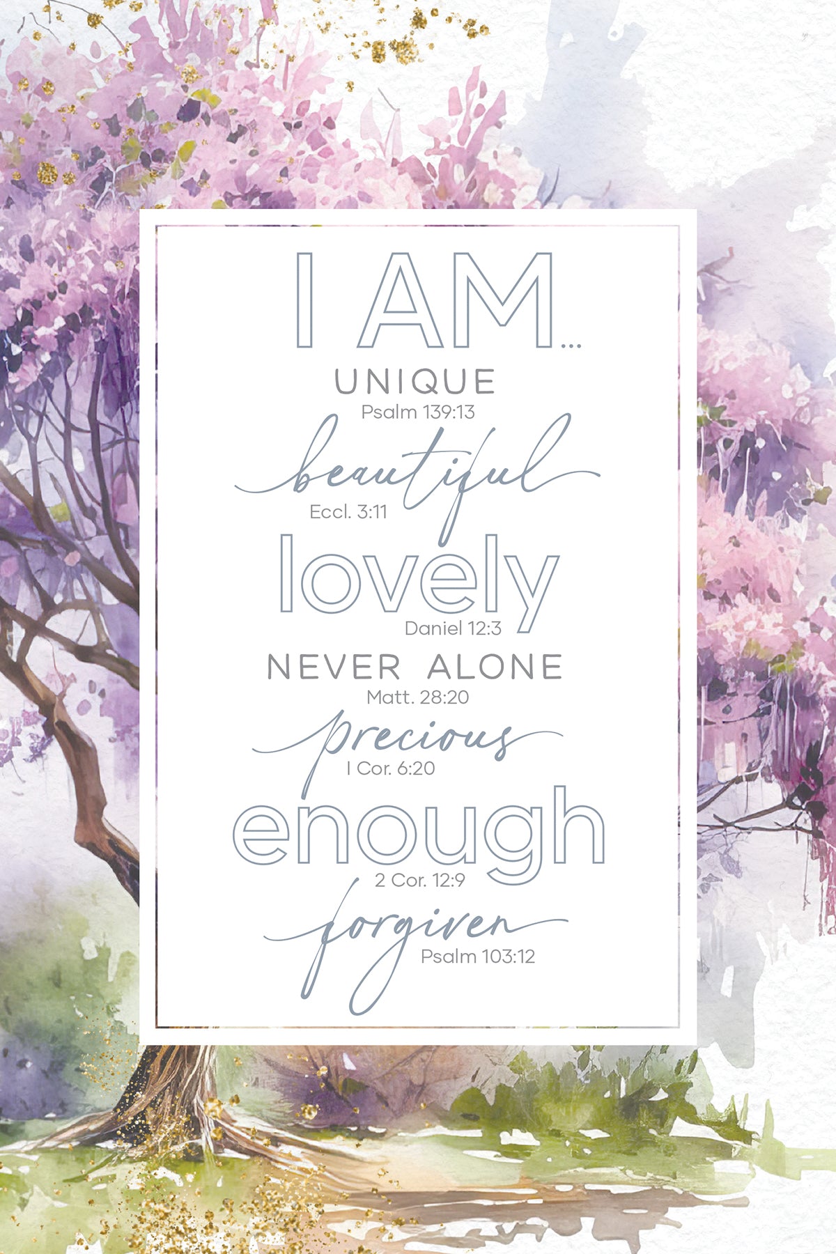 Plaque (MDF): I Am Unique