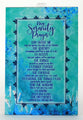 Whispers of the Heart Plaque: The Serenity Prayer, Green