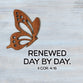 Magnet (Wood): Renewed Day By Day