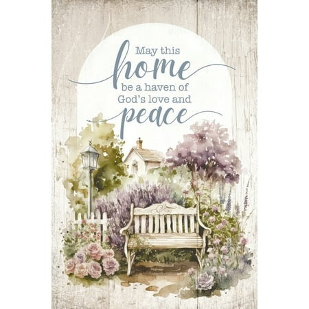 Plaque (MDF): May this Home - Mini Blessings