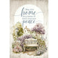 Plaque (MDF): May this Home - Mini Blessings