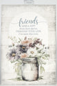 Plaque (MDF): Friends are a Gift - Mini Blessings