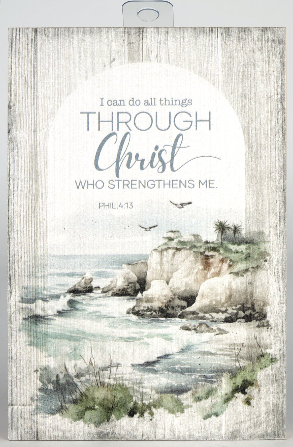 Plaque (MDF): I Can do All Things- Mini Blessings