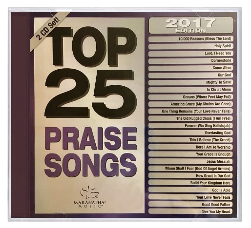 Top 25 Praise Songs 2017