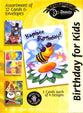 Boxed Cards Birthday For Kids: Bees & Flowers