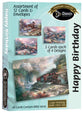 Boxed Cards Happy Birthday: Trains
