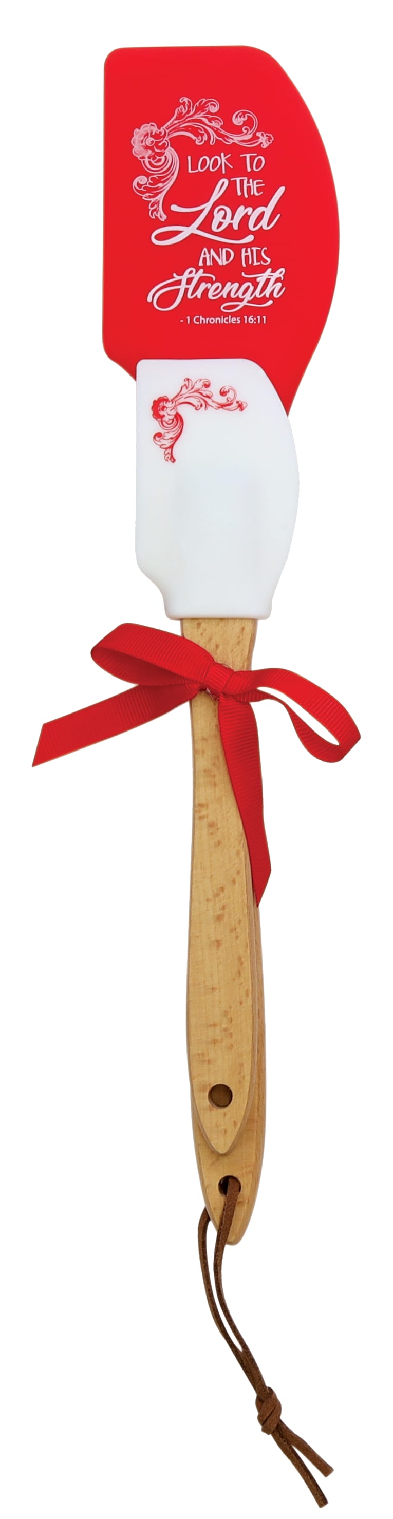 2 Spatula Giftset: Look to the Lord and His Strength, 1 Chronicles 16:11