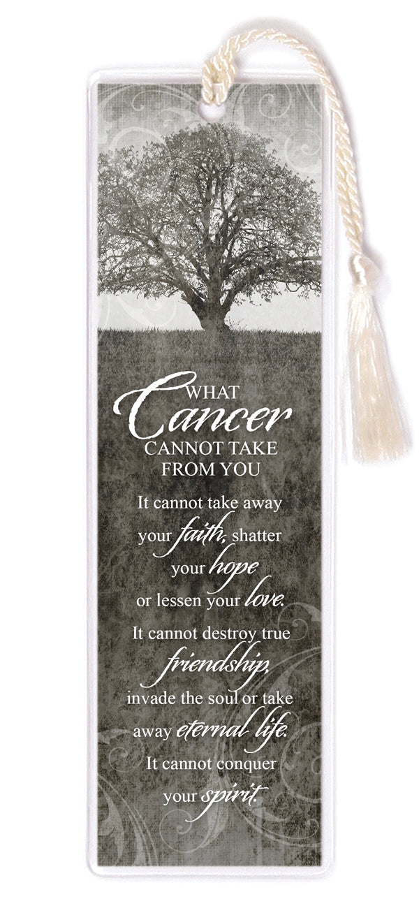 Bookmark: Hope Collection - Cancer Black & White