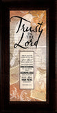 Words of Grace Plaque: Trust in the Lord