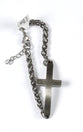 Just For Him Bracelet: Cross, Silver