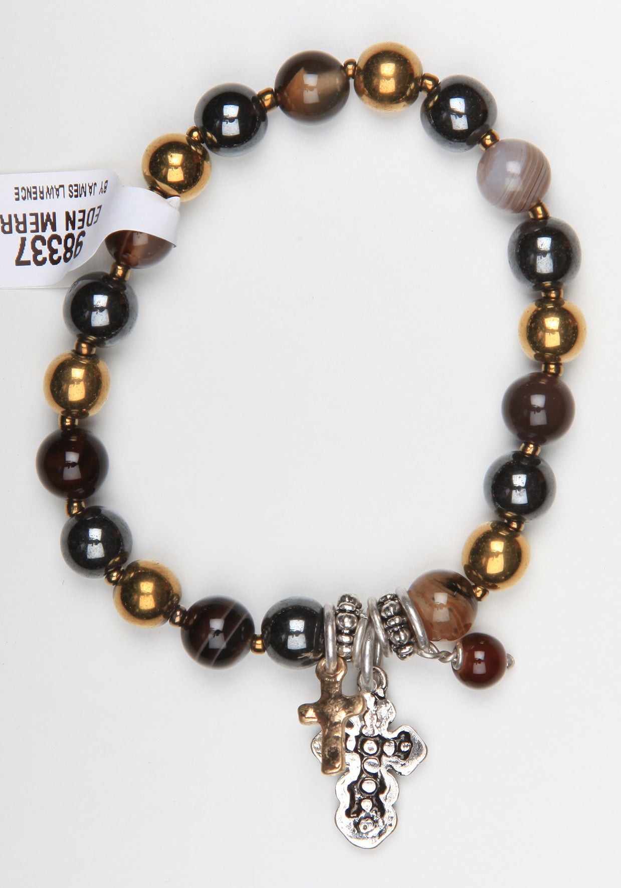 Story Bracelet: Stretchable, Semi-Precious Stones, 20Cm