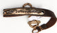 Leather Bracelet: Inspirational Metal Accent, Believe, 20Cm, Adjustable Bar & Ring Closure