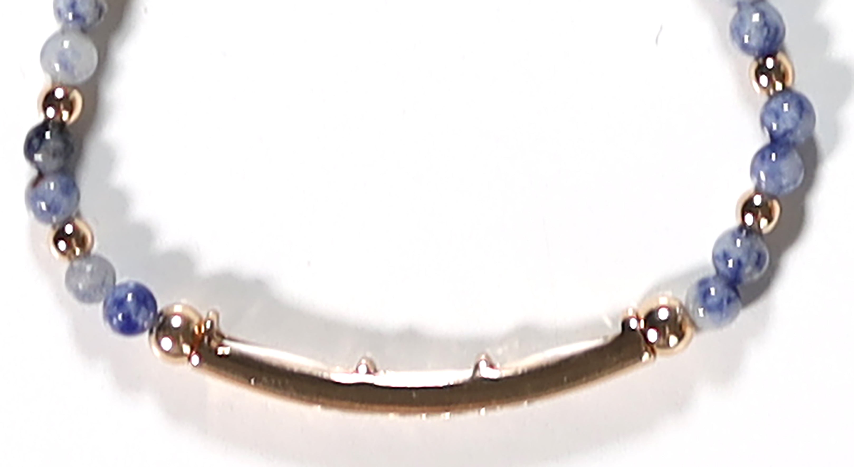Bracelet: Believe, Stretchable, Semi-Precious Stones