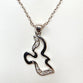 Necklace: Dove, Sterling Silver, Clasp Closure