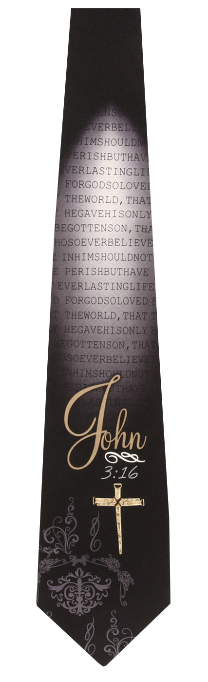 Silk Tie: John 3:16