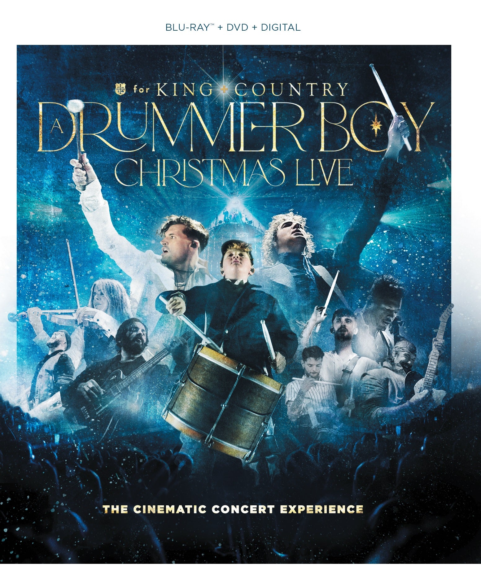 Drummer Boy Christmas (Live) Bluray & DVD set: The Cinematic Concert Experience