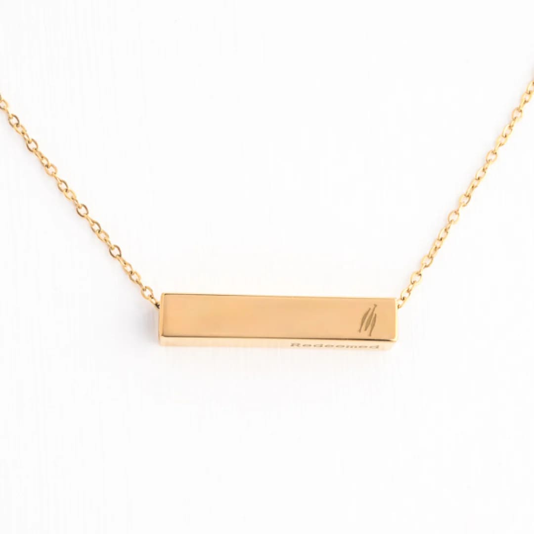Necklace: The Chosen 4 Sided Gold (The Chosen Series)