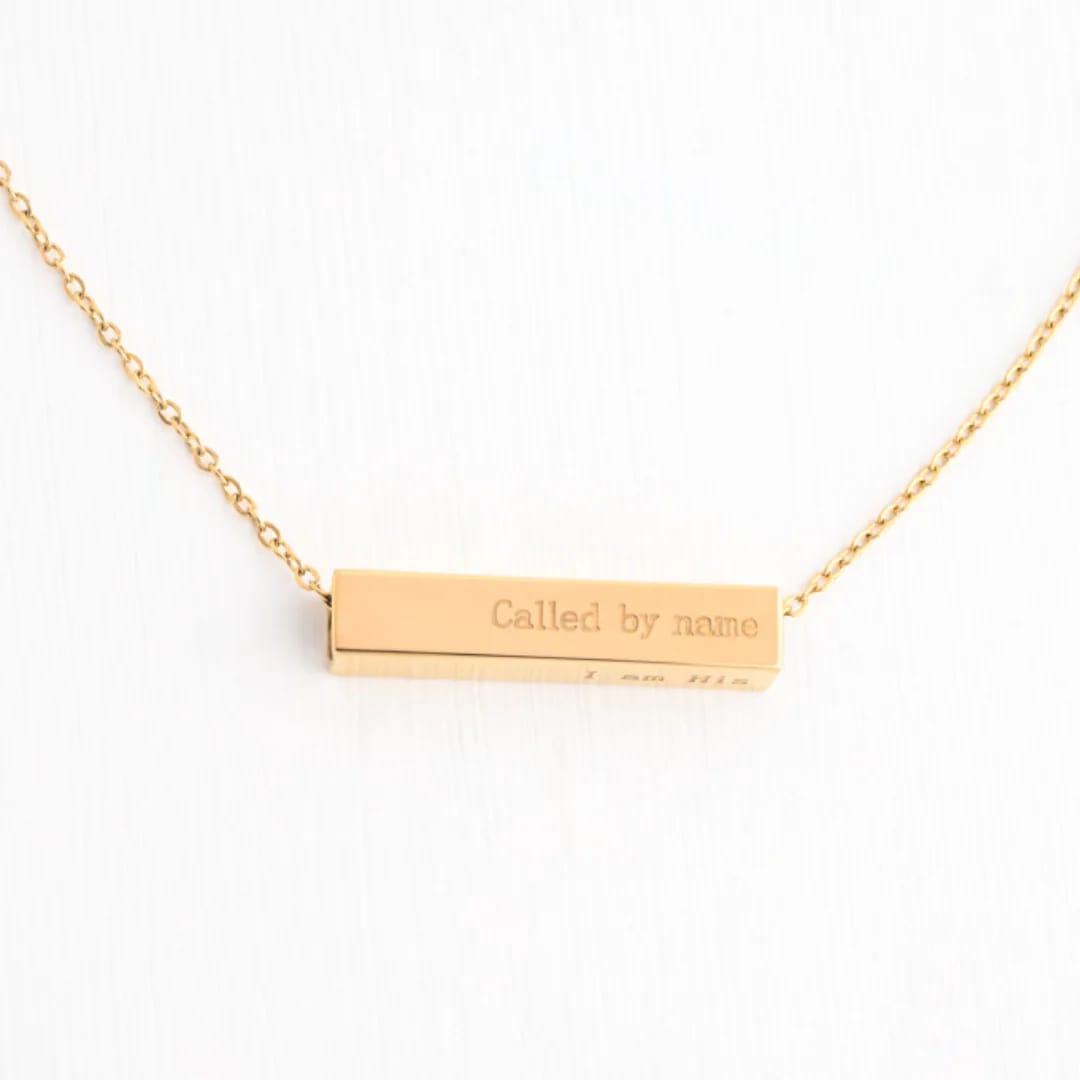 Necklace: The Chosen 4 Sided Gold (The Chosen Series)
