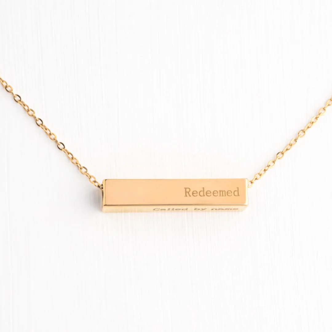 Necklace: The Chosen 4 Sided Gold (The Chosen Series)