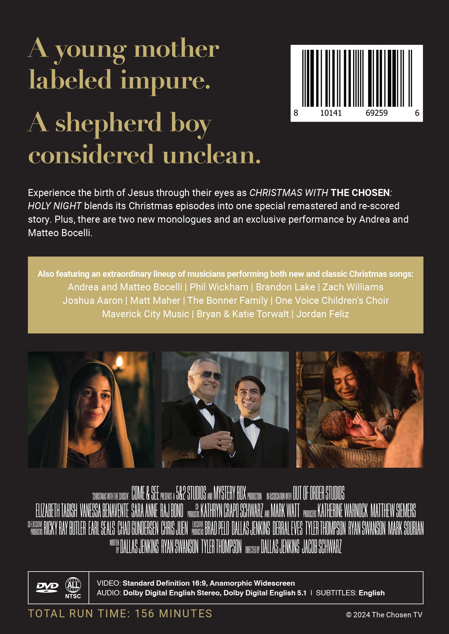 Christmas with the Chosen: Holy Night (1 DVD, The Chosen Series)