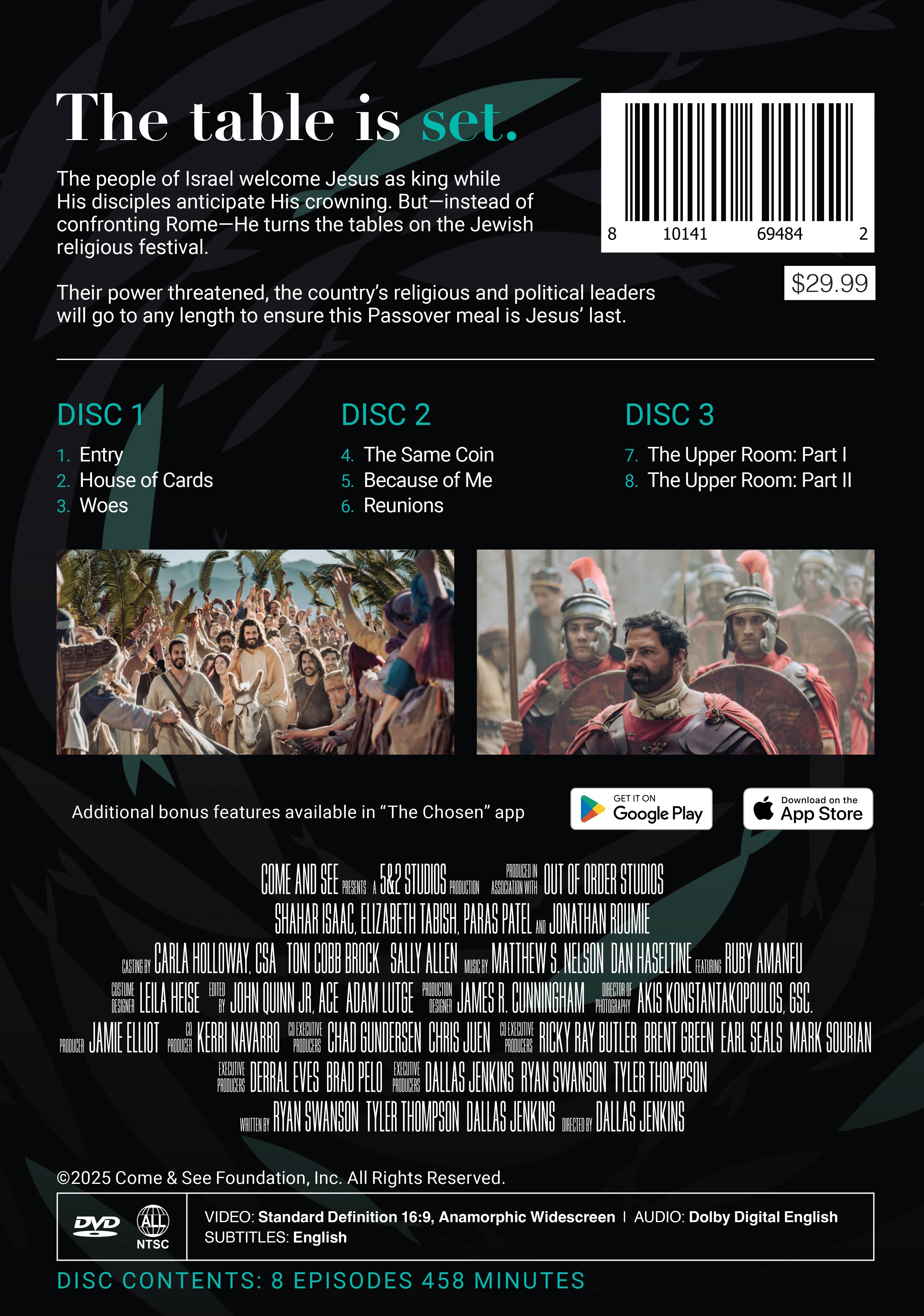 The Chosen: Season 5 (3 DVDs)